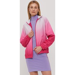 Kurtka damska różowa Adidas Originals sportowa bez kaptura krótka  - zdjęcie produktu