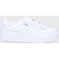 Buty sportowe damskie Fila skórzane płaskie na wiosnę  - zdjęcie produktu