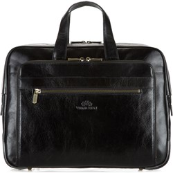 Torba na laptopa czarna Wittchen skórzana  - zdjęcie produktu