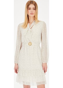 Biała sukienka w groszki L'AF Jana Eye For Fashion - kod rabatowy