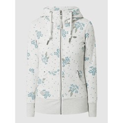 Bluza damska Ragwear casual biała bawełniana w kwiaty  - zdjęcie produktu