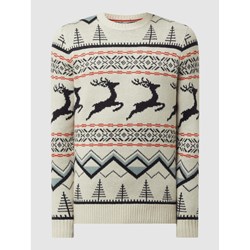 Sweter męski Tom Tailor w abstrakcyjnym wzorze  - zdjęcie produktu