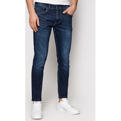 Granatowe jeansy męskie Pepe Jeans casualowe  - zdjęcie produktu