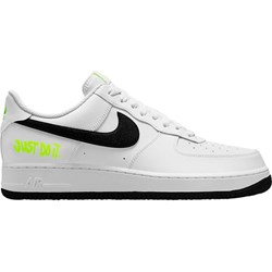 Buty sportowe męskie białe Nike air force ze skóry wiązane  - zdjęcie produktu