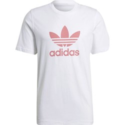 Biały t-shirt męski Adidas Originals z krótkim rękawem  - zdjęcie produktu