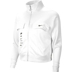 Kurtka damska biała Nike krótka bez kaptura  - zdjęcie produktu