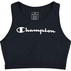 Biustonosz Champion z napisem czarny  - zdjęcie produktu