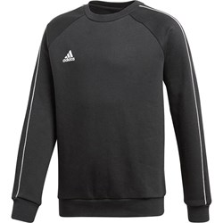 Bluza chłopięca Adidas czarna bez wzorów  - zdjęcie produktu
