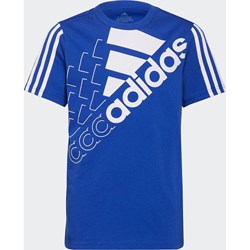 T-shirt chłopięce niebieski Adidas  - zdjęcie produktu