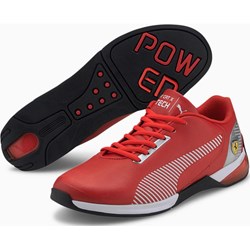 Czerwone buty sportowe męskie Puma skórzane  - zdjęcie produktu