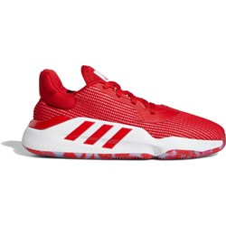Buty sportowe męskie czerwone Adidas wiązane  - zdjęcie produktu