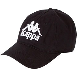 Czapka z daszkiem męska Kappa czarna  - zdjęcie produktu