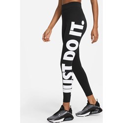 Spodnie damskie Nike czarne sportowe  - zdjęcie produktu