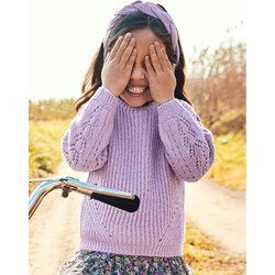 Sweter dziewczęcy fioletowy Mayoral  - zdjęcie produktu
