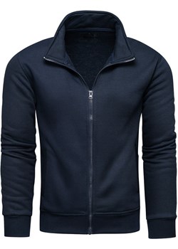 Bluza męska granatowa z stójką Recea  Recea Recea.pl promocja  - kod rabatowy