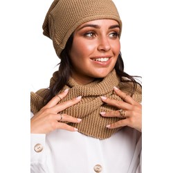 Szalik/chusta Be Knit beżowy  - zdjęcie produktu