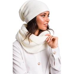 Czapka zimowa damska beżowa Be Knit  - zdjęcie produktu