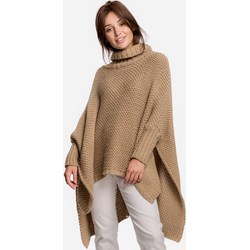 Brązowe ponczo Be Knit  - zdjęcie produktu