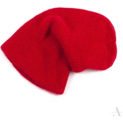 Czapka zimowa damska Evangarda czerwona w miejskim stylu  - zdjęcie produktu