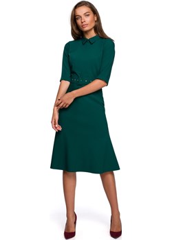 Sukienka Model S231 Green - PROMOCJA (XL) Stylove okazja DobraKiecka - kod rabatowy