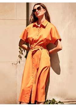 Koszulowa sukienka z paskiem Potis & Verso Melin Potis & Verso Eye For Fashion - kod rabatowy