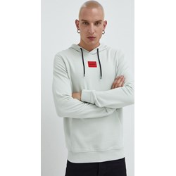 Bluza męska Hugo Boss zielona jesienna  - zdjęcie produktu