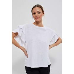 Bluzka damska Moodo.pl z krótkim rękawem  - zdjęcie produktu