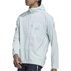 Biała kurtka męska Adidas poliestrowa  - zdjęcie produktu