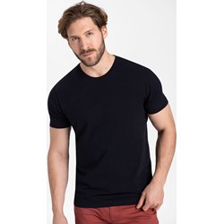 T-shirt męski z bawełny z krótkim rękawem  - zdjęcie produktu