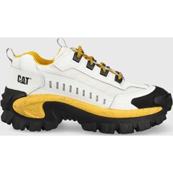 Buty sportowe damskie Caterpillar sneakersy białe skórzane  - zdjęcie produktu