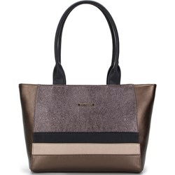 Shopper bag WITTCHEN bez dodatków na ramię mieszcząca a6 elegancka ze skóry ekologicznej  - zdjęcie produktu