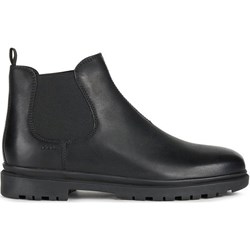 Buty zimowe męskie Geox eleganckie skórzane  - zdjęcie produktu