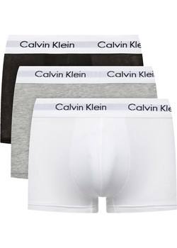 Bokserki Underwear Calvin Klein 3-Pack Szare Białe Czarne (S) Calvin Klein wyprzedaż Milgros.pl - kod rabatowy