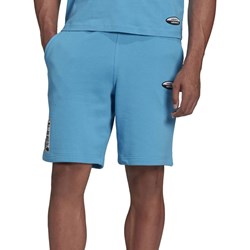 Spodenki męskie niebieskie Adidas dresowe sportowe  - zdjęcie produktu
