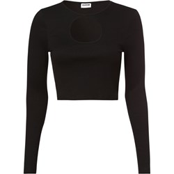 Bluzka damska Noisy May czarna z długimi rękawami  - zdjęcie produktu