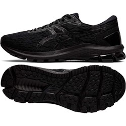 Buty sportowe męskie Asics sznurowane czarne  - zdjęcie produktu