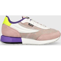 Buty sportowe damskie Fila sneakersy sznurowane na platformie  - zdjęcie produktu