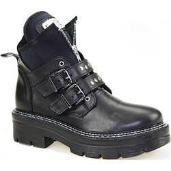 Workery damskie Maciejka na platformie z zamkiem  - zdjęcie produktu