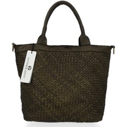 Shopper bag Vittoria Gotti duża wakacyjna skórzana  - zdjęcie produktu