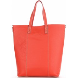 Shopper bag Vittoria Gotti elegancka ze skóry na ramię duża  - zdjęcie produktu