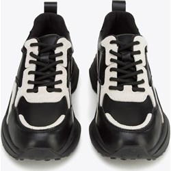 Buty sportowe damskie WITTCHEN sneakersy z tworzywa sztucznego sznurowane na platformie  - zdjęcie produktu