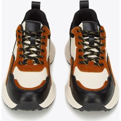 Buty sportowe damskie WITTCHEN sneakersy na platformie sznurowane  - zdjęcie produktu