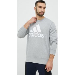 Bluza męska szara Adidas młodzieżowa  - zdjęcie produktu