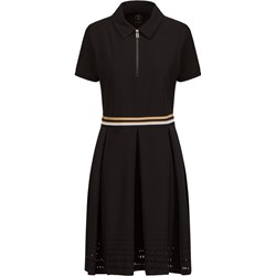 Sukienka BOGNER czarna z krótkimi rękawami mini  - zdjęcie produktu