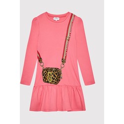 Sukienka dziewczęca różowa Little Marc Jacobs  - zdjęcie produktu