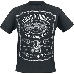T-shirt męski Guns N' Roses z krótkim rękawem  - zdjęcie produktu