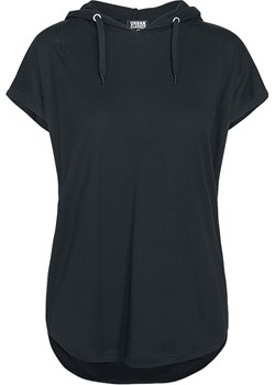 Urban Classics - Ladies Sleeveless Jersey Hoody - Koszulki - czarny  Urban Classics EMP - kod rabatowy