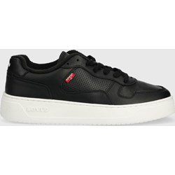 Buty sportowe męskie Levi's skórzane wiązane  - zdjęcie produktu