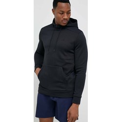 Bluza męska Under Armour czarna dresowa  - zdjęcie produktu