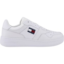 Buty sportowe męskie Tommy Jeans białe wiązane  - zdjęcie produktu